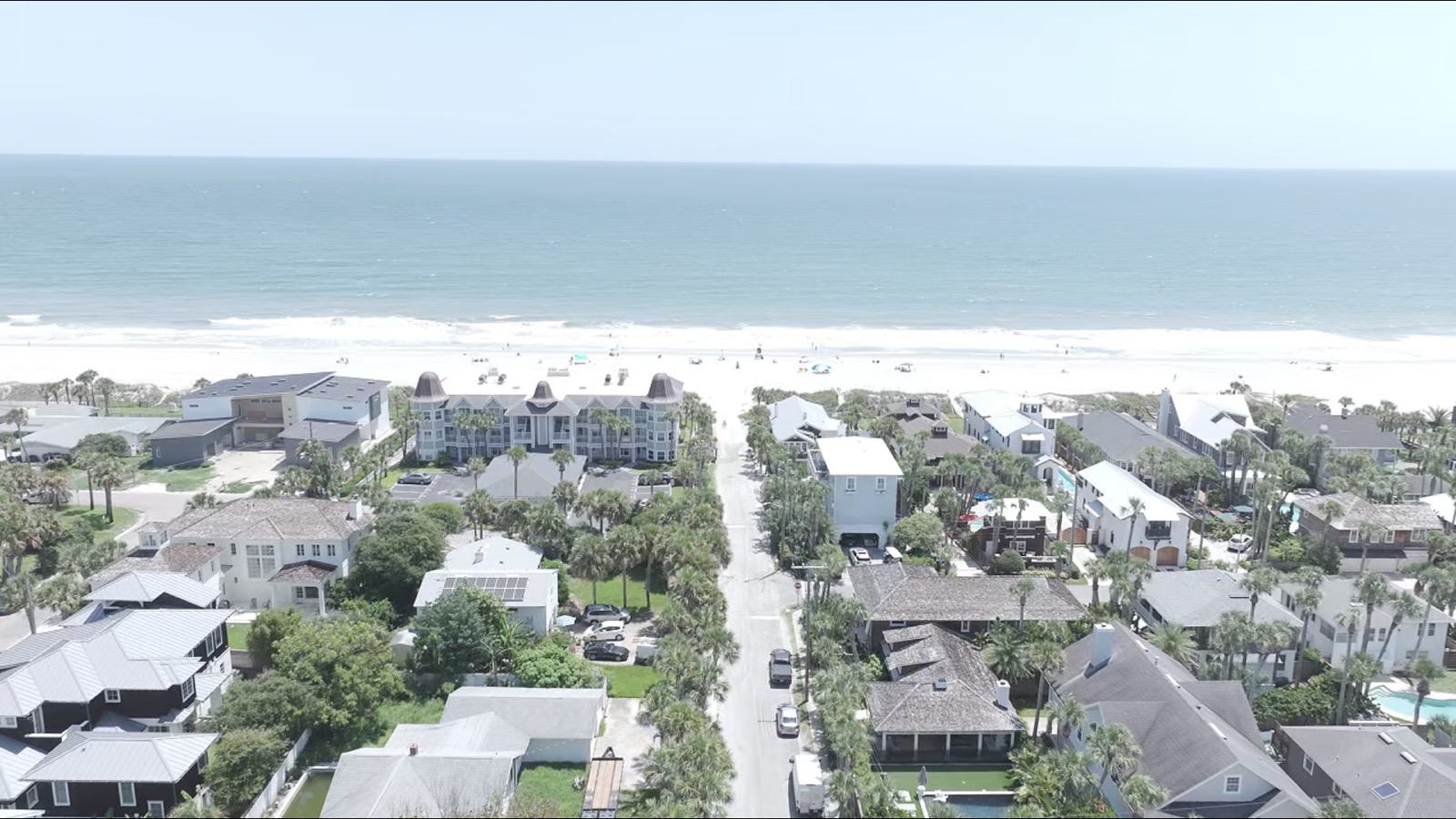 Beach Avenue and East Coast Drive in Atlantic Beach