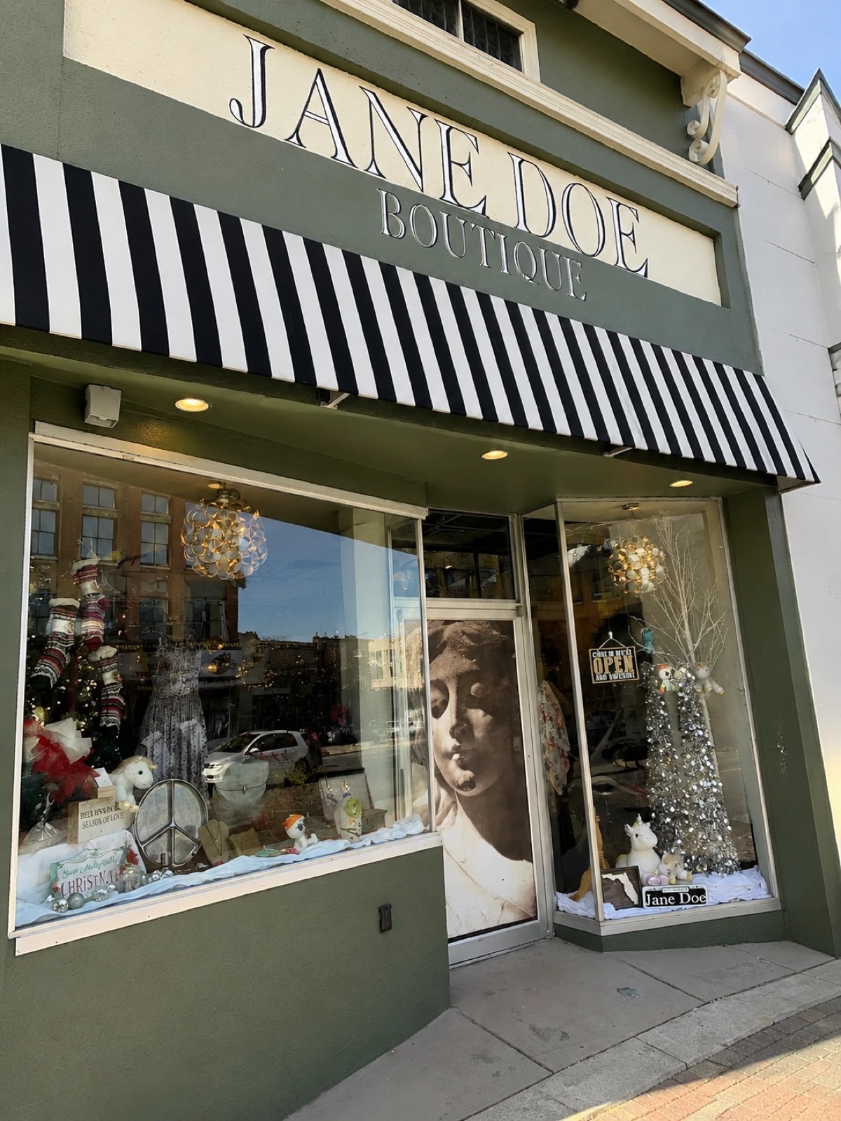 Jane Doe Boutique storefront in Avondale, Jacksonville