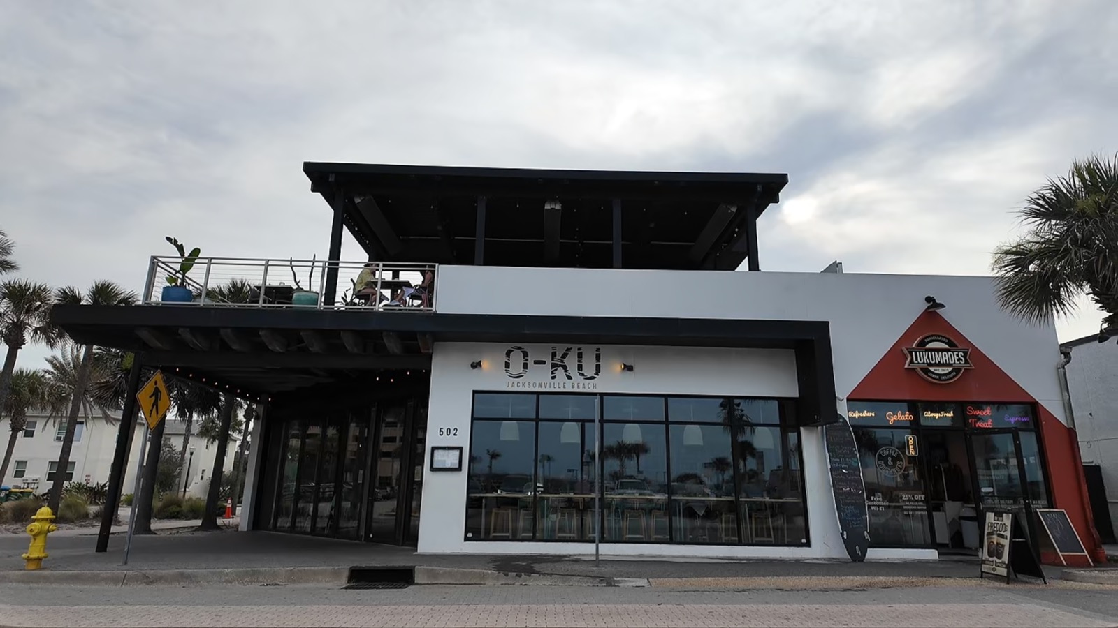 Oku sushi restaurant in Jacksonville Beach