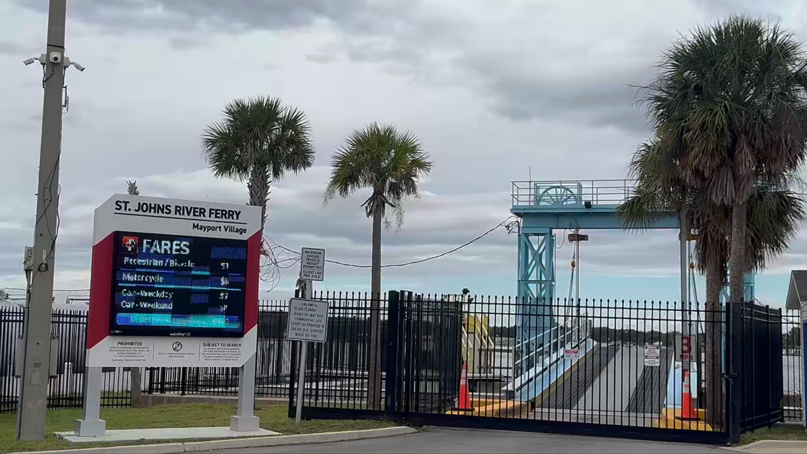 St. Johns River Ferry at Mayport